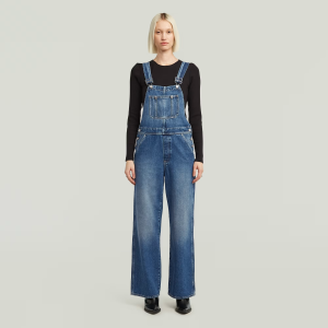 Straight Leg Dungaree - faded sakarya - Women, Jumpsuits-Overalls, G-Star RAW catalog