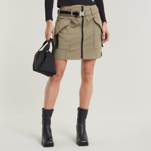 Tech Skirt - Beige - Women, Skirts, G-Star RAW catalog