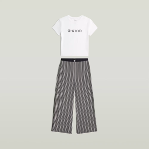 Tee and Wide Leg Pant Pyjamas Set - Multi color - Women, Underwear, G-Star RAW catalog
