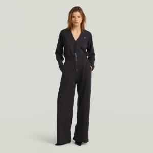 Track Jumpsuit - Black - Women, Jumpsuits-Overalls, G-Star RAW catalog