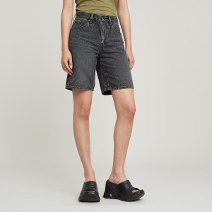 Viktoria Bermuda Shorts Clean Edge - Grey - Women, Shorts, G-Star RAW catalog