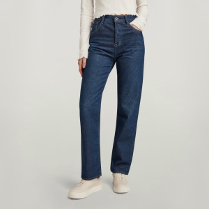 Viktoria High Straight Jeans - Dark blue - Women, Jeans, G-Star RAW catalog