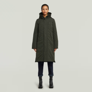 Vodan 2.0 Long Jacket - Grey - Women, Jackets and Blazers, G-Star RAW catalog