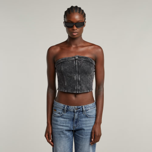 Washed Corset - Grey - Women, T-Shirts, G-Star RAW catalog