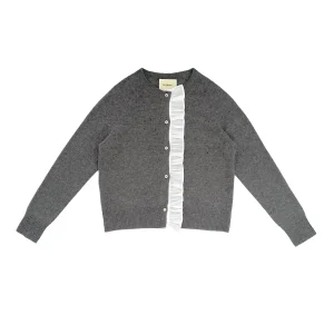 Original Design Knitted Woolen Cardigan Sweet Sle Long Sve Regular Length Open Front Lace Trim Sweater for Women - AliExpress Sweaters&Jumpers