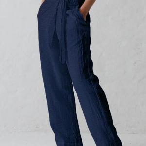 Women Plain Long Pants Casual Spring/Fall Trousers, Pants, color:Dark_blue|size:5XL, catalog Noracora shop