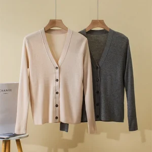 High-End New Wool Cardigan Wool Knitted Sweater Jacket for Women - AliExpress Sweaters&Jumpers