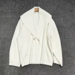 Cardigan for women New elastic knitted lapel long sleeved top for autumn 2025 Double breasted loose fitting women's sweater y2k - AliExpress Sweaters&Jumpers