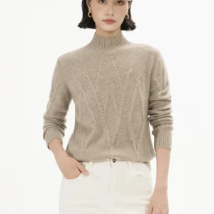 Women Clothing Sweater Turtleneck Long Sleeve Pullover Autumn Winter Knitwear Fashion Good To Wear 100% Cashmere Breathable Tops - AliExpress Sweaters&Jumpers