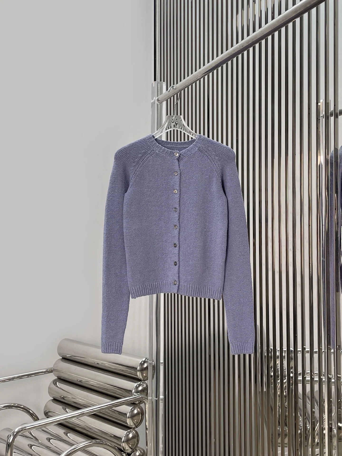 Ele Purple Knitted Long Sve round Ne Open Cardigan Women's Faionable Versatile Simple Sle Luxury Quali - AliExpress Sweaters&Jumpers