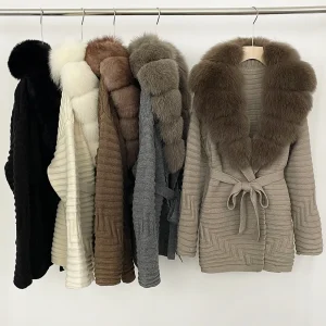 Cardigans Jacket Sweater for Woman Long Sleeve Tops Light Real Fur Women Sweaters Knitwear Thin Knitwear Winter Clothes Ladies - AliExpress Sweaters&Jumpers