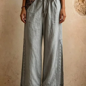 Women Plain Ankle Pants Pants Casual Spring/Fall Trousers, Pants, color:Gray|size:3XL, catalog Noracora shop