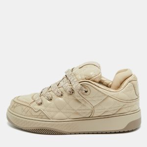 Dior B9S Skater Size 42.5 Beige Cannage Leather Low Top Sneakers, Shoes - Luxury Closet