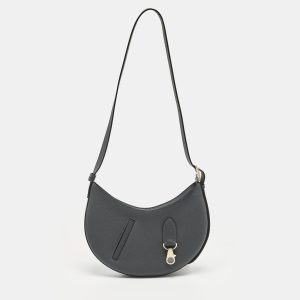 Hermes P'tit Arcon Gris Misty Togo and Swift Leather Shoulder Bag, Shoulder Bags - Luxury Closet