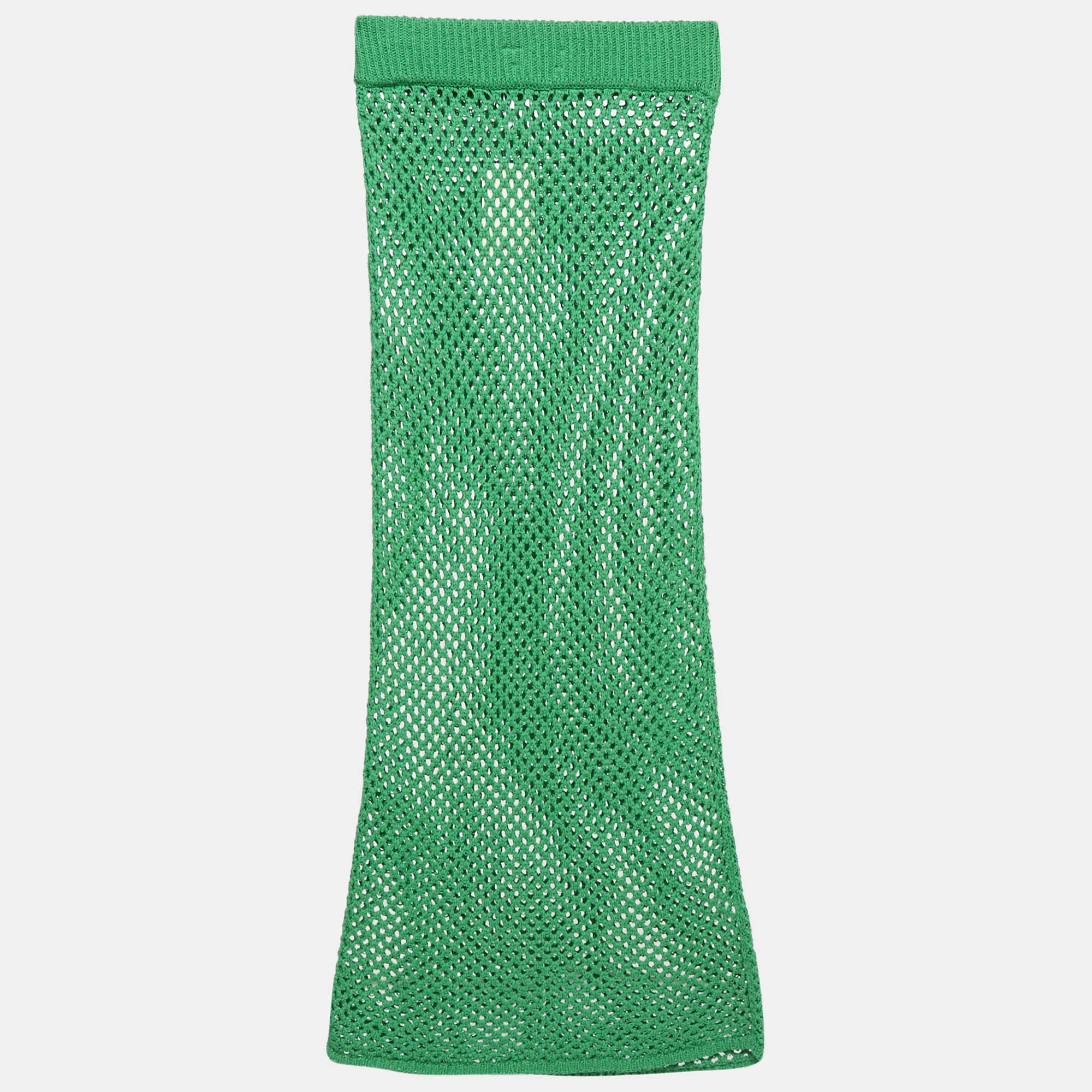 Monday Swimwear Palm Green Crochet Cape May Skirt M, Skirts - Luxury Closet - Image 2