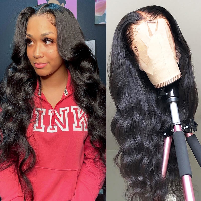Nadula Flash Deal 13 by 5 By 0.75 Inch T Part Lace Wig 150% Density Wigs With Natural Hairline Body Wave Virgin Hair Wigs, Catalog Online Nadula 2056