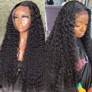 Nadula 150% Density Jerry Curly 13x4 HD Lace Front Wigs 100% Curly Human Hair Wigs With Pre Plucked Hairline, Catalog Online Nadula 1349