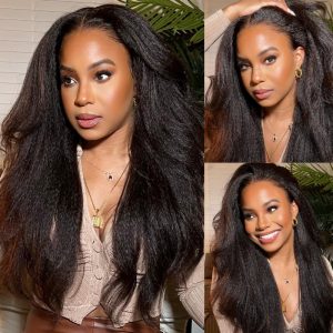 Nadula Affordable 13x4 Kinky Straight Human Hair Wigs For Women With Baby Hair 4x4 Lace Closure Wig Available, Catalog Online Nadula 2383