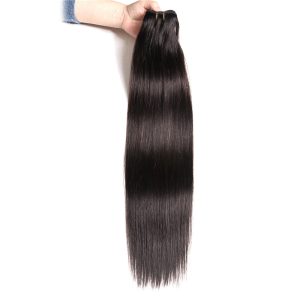 Nadula 1 Bundles #1B Natural Black Brazilian Straight Human Hair Weave Extensions 100g, Catalog Online Nadula 231