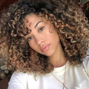 Nadula Whatsapp Flash Deal Big Bouncy Curly Highlight Brown Short Bob Wig 13*5*0.5 Lace Frontal Middle Part Human Hair Wavy Wig Piano Honey Blond, Catalog Online Nadula 2120