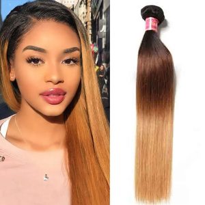 Nadula Ombre Virgin Straight Hair Extension 1 Bundle Unprocessed Virgin Remy Human Hair Weave, Catalog Online Nadula 306