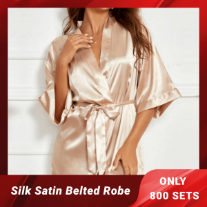 【Nadula Black Friday Pre-Plus Gift】$9.9 Pre Lock In Silk Belted Robe (Value $60), Catalog Online Nadula 2635