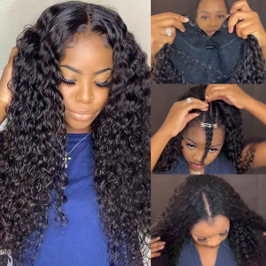 Nadula Deep Wave Glueless V Part Human Hair Wig With 250% High Density, Catalog Online Nadula 2200