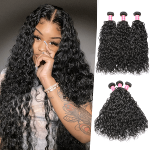Nadula 3 Bundles Peruvian Water Wave Hair Weave 3 PCS Virgin Hair Deals Hot Selling Hair Style, Catalog Online Nadula 297