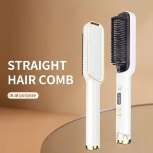 Nadula $9.9 Cost-effecttive E-Straightening Comb Multifunctional Straight Hair Curling Comb Negative Ion Anti-Scalding, Catalog Online Nadula 2779