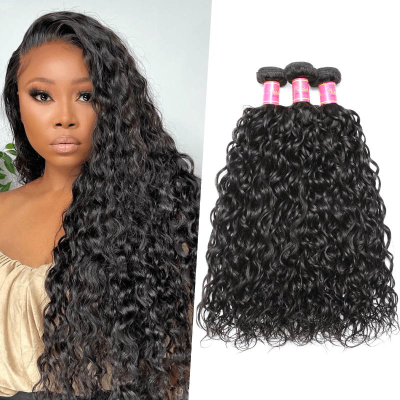Nadula 4 Bundles Indian Water Wave Virgin Hair Weave Remy Indian Human Hair, Catalog Online Nadula 303