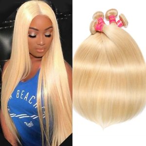 Nadula 4 Bundles 613 Blonde Hair 100% Virgin Human Hair Straight Wave Hair Weave, Catalog Online Nadula 308
