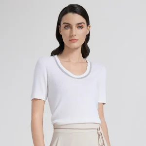 BC1114 Ladies Clothes Summer Sweaters for Women Wool Silk Tops Women's Clothing Tshirt - AliExpress Sweaters&Jumpers