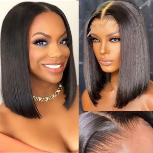 Nadula Glueless 5*5 HD Lace Front Straight Short Bob Wig With Pre Plucked, Catalog Online Nadula 2257