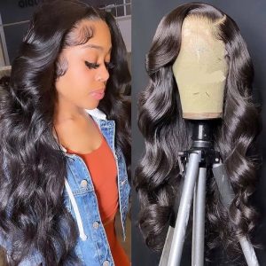 Nadula 13x6 Body Wave Lace Frontal Wig Natural Color Soft Swiss Lace Front Wig Pre-plucked With Baby Hair Affordable Human Hair Wigs for Women, Catalog Online Nadula 2559