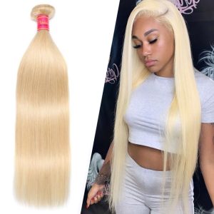 Nadula Hair 613 Blonde Virgin Human Hair Extension Bundles 16-24 Inch 1PCS Straight Hair, Catalog Online Nadula 312