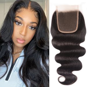 Nadula Three Part Middle Part And Free Part Virgin Human Hair Lace Closure Body Wave 4x4, Catalog Online Nadula 65