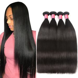 Nadula High Quality Brazilian Hair Bundles 4 Pcs Soft Virgin Brazilian Hair Weave Straight 8in-30in, Catalog Online Nadula 160