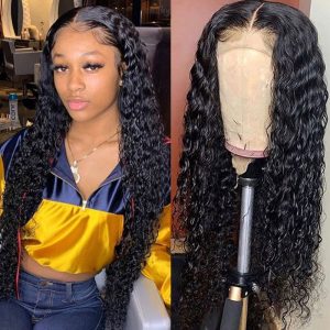 Nadula Jerry Curly Glueless HD Lace Wig Skin Melt 5x5 Lace Closure 200% Density Human Hair Wig With Pre Plucked, Catalog Online Nadula 2020