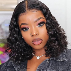 Nadula $59.9 Loose Deep Wave Bob Human Hair Wigs Pre Plucked T Part Lace Wigs, Catalog Online Nadula 2057