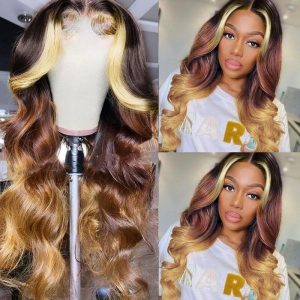 Nadula Whatsapp Flash Deal Long Face Framing Highlights Wigs Honey Blonde Balayage On Brown Hair, Catalog Online Nadula 2055