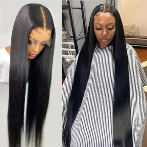 Nadula 5x5 Transparent HD Lace Closure Straight Human Hair Wig 180% Density Long Wig For Women, Catalog Online Nadula 1825
