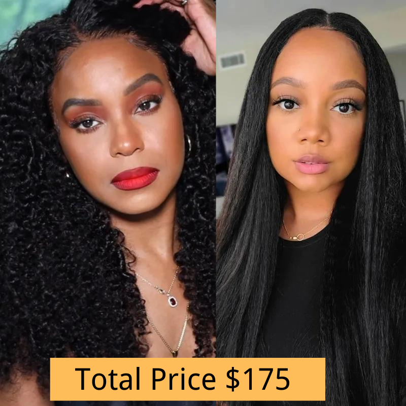 Nadula Buy One Get One Free 20 Inch Kinky Curly 13X4 Lace Front Human Hair Wigs, Catalog Online Nadula 2783