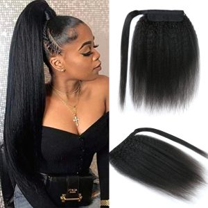 Nadula Kinky Straight Ponytail Hair Extensions Affordable Clip In Human Hair High Ponytail, Catalog Online Nadula 2657