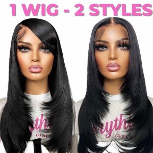 Nadula Face Framing Straight Lace Front Wigs For Women Layered Haircut Human Hair Wigs, Catalog Online Nadula 1952