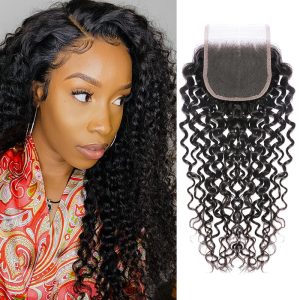 Nadula 4x4 Three Part Middle Part And Free Part Lace Closure Curly 100% Virgin Human Hair, Catalog Online Nadula 68