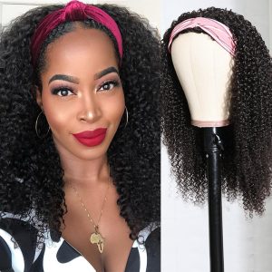 Nadula Afro Curly Human Hair 3/4 Half Wig for African American Women150% Density Affordable Kinky Curly Wig for Sale, Catalog Online Nadula 1108