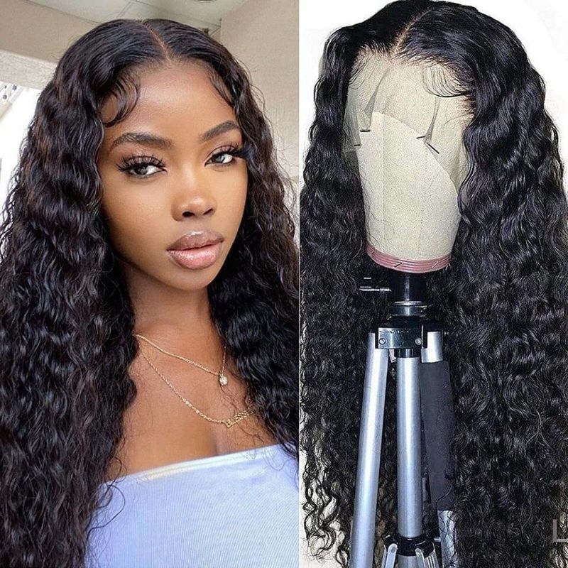 Nadula Flash Deal 13×4 Lace Frontal Wigs for Black Women Pre Plucked Water Wave Remy Human Hair Wig, Catalog Online Nadula 2419