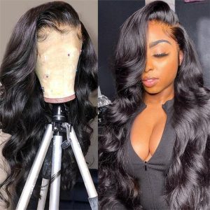 Nadula Flash Deal 180% Density Body Wave 13x4 Inch Lace Front Human Hair Wigs With Baby Hair Wigs, Catalog Online Nadula 2795