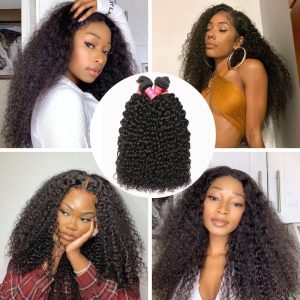 Nadula 4 Bundles Malaysian Culry Virgin Hair Weave 100% Unprocessed Hair Weft Extensions, Catalog Online Nadula 202