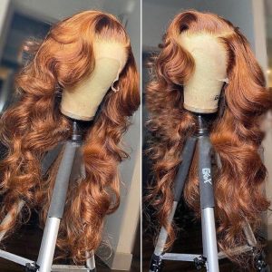 Nadula Big Voluminous Curls Hair Wig Auburn Loose Wave Wigs 13x4 Lace Front Wigs 180% Density, Catalog Online Nadula 1503